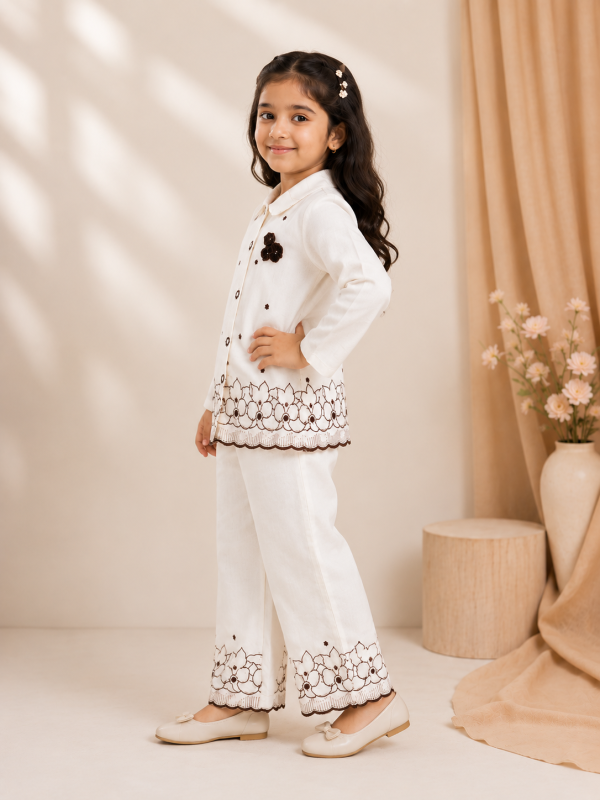 KHUKU ENTERPRISE SPECIAL TOP AND PALAZZO - BROWN - Additional Image 2